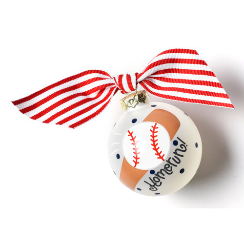 Coton Colors Glass Sports Ball Ornament Wayfair